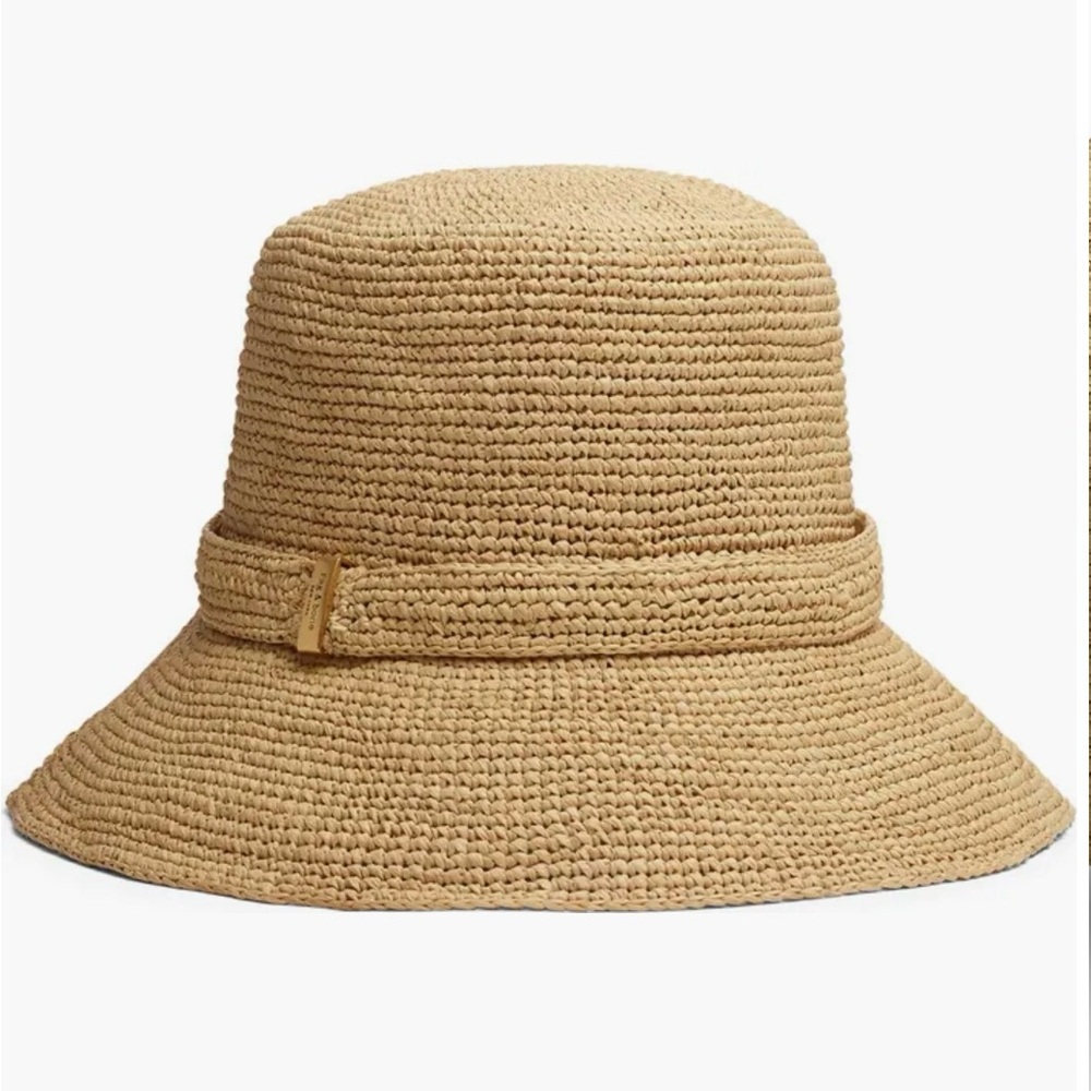 Lela Packable Straw Bucket Hat Rag and Bone